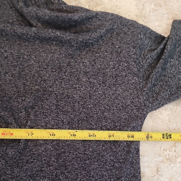 Abercrombie & Fitch Women Long Sleeve Shirt Size XS/S Gray Oversized Tunic Grey - Picture 8 of 11